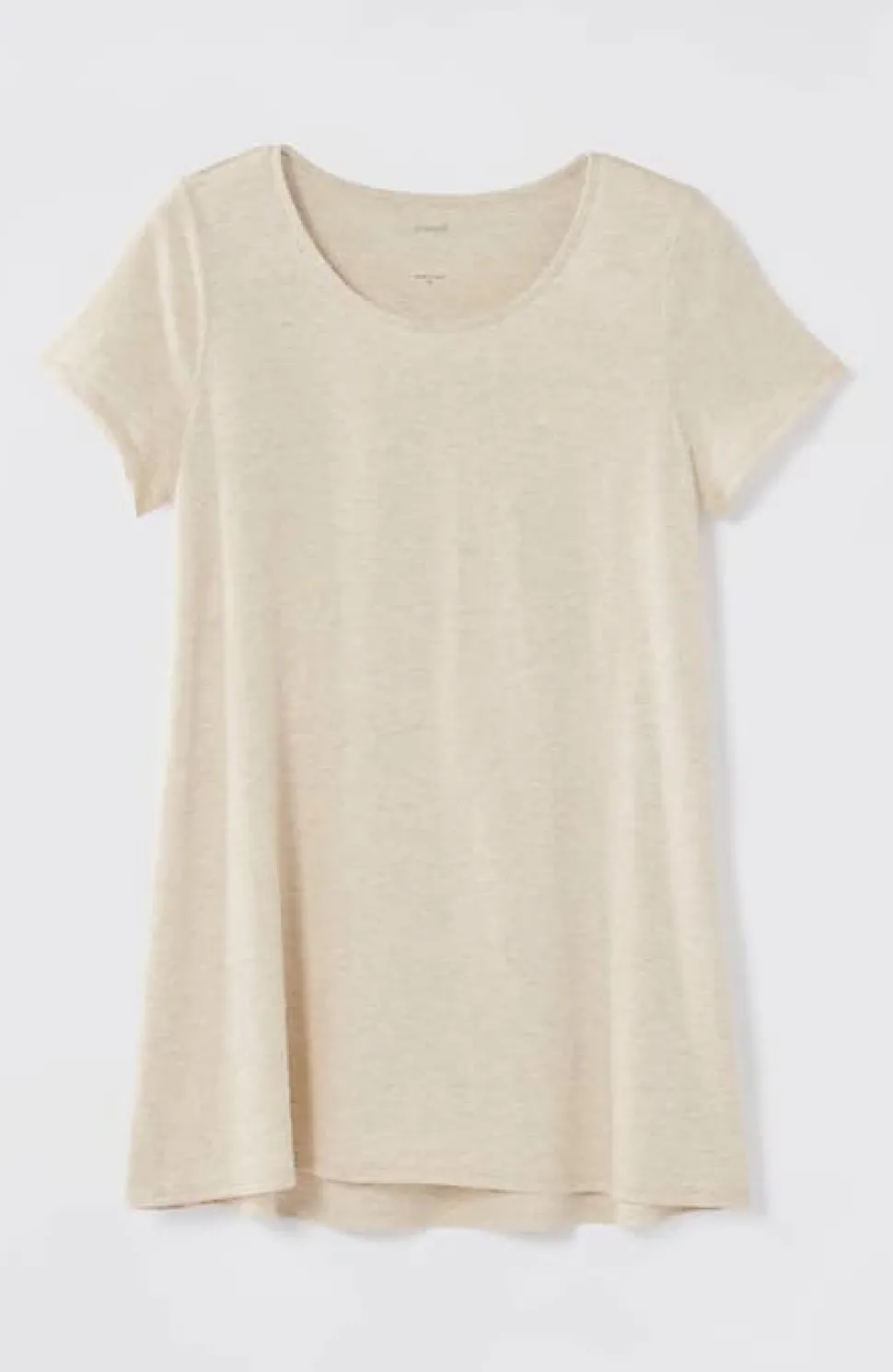 Pure Jill Side-Slit Elliptical Tee | Jjill