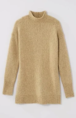 Pure Jill Slub-Textured Seamed Sweater | Jjill
