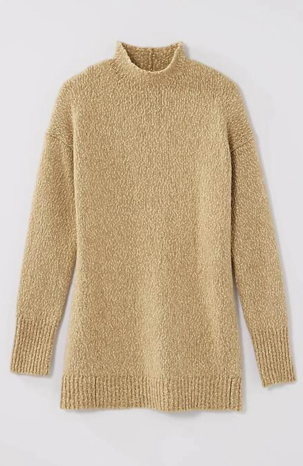 Pure Jill Slub-Textured Seamed Sweater | Jjill