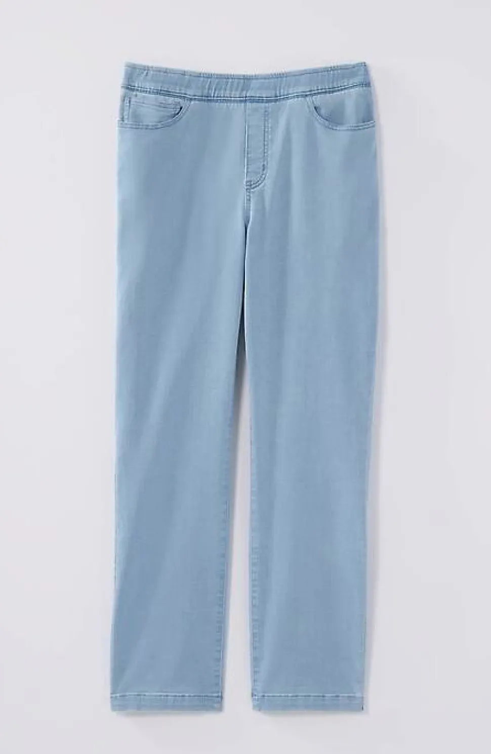 Pure Jill Soft Indigo Slim-Leg Jeans | Jjill
