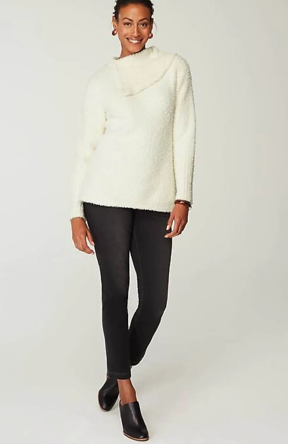 Pure Jill Soft U0026 Cozy High-Neck Sweater | Jjill