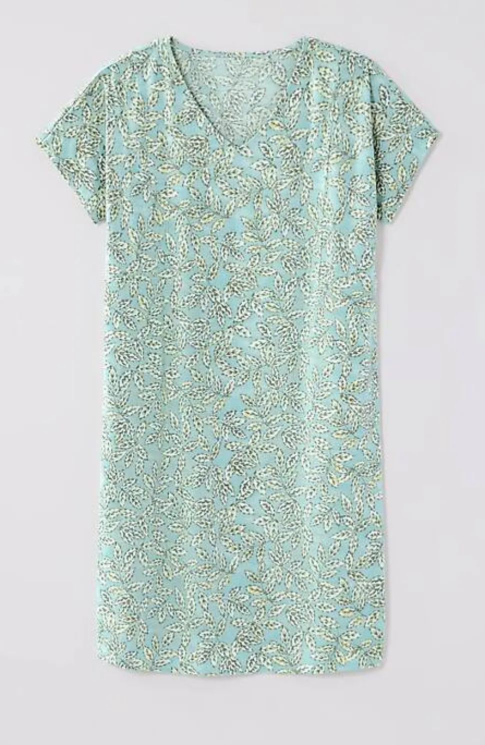 Pure Jill Soft-V-Neck T-Shirt Dress | Jjill