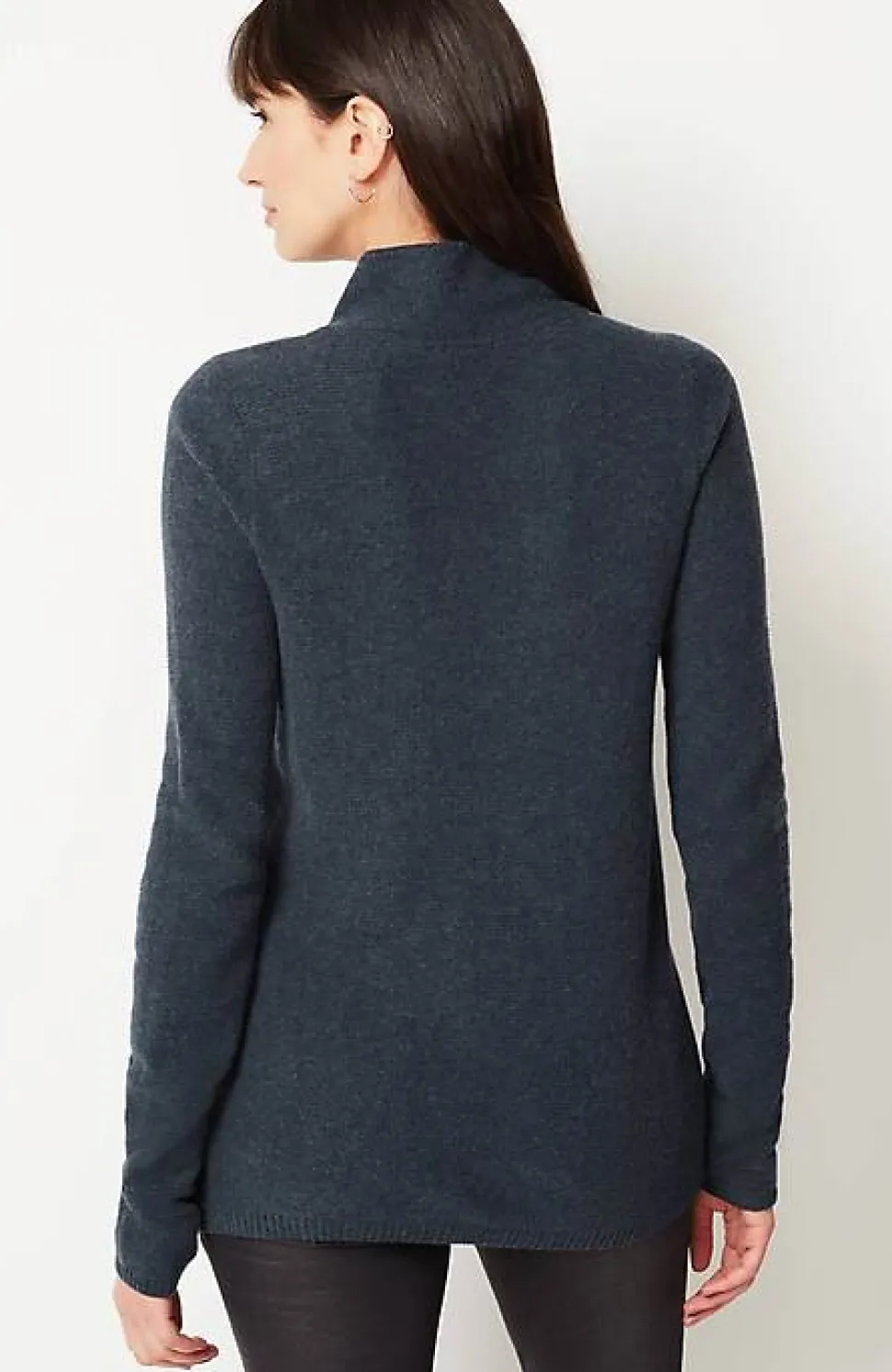 Pure Jill Textured Funnel-Neck Sweater | Jjill