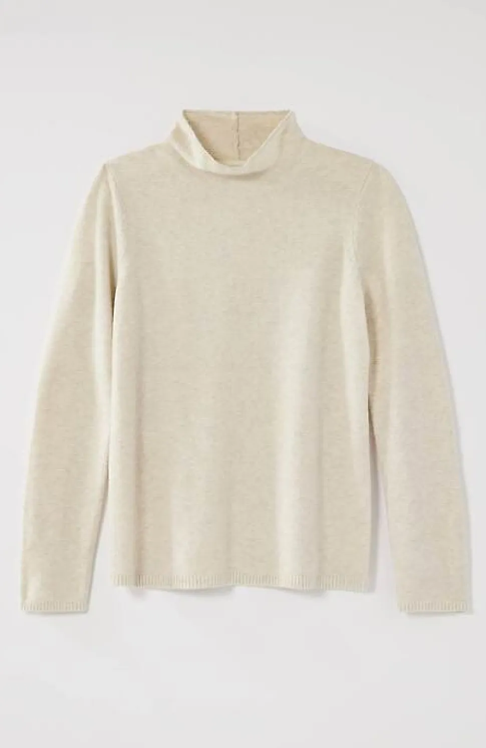 Pure Jill Textured Funnel-Neck Sweater | Jjill