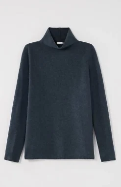 Pure Jill Textured Funnel-Neck Sweater | Jjill