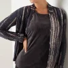 Pure Jill Tie-Dyed Kantha-Stitched Jacket | Jjill