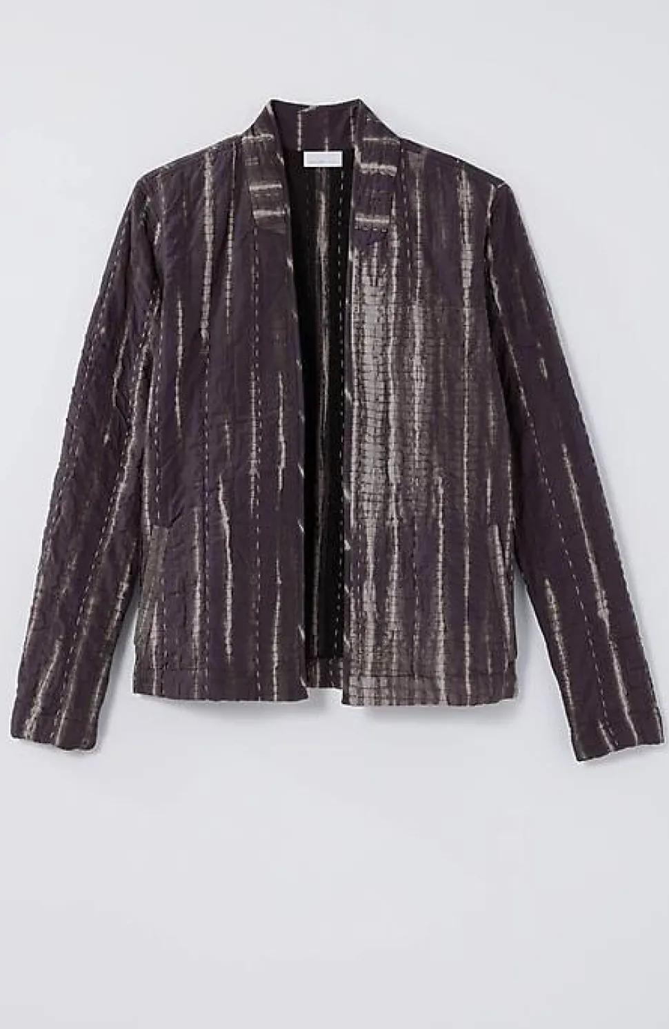 Pure Jill Tie-Dyed Kantha-Stitched Jacket | Jjill