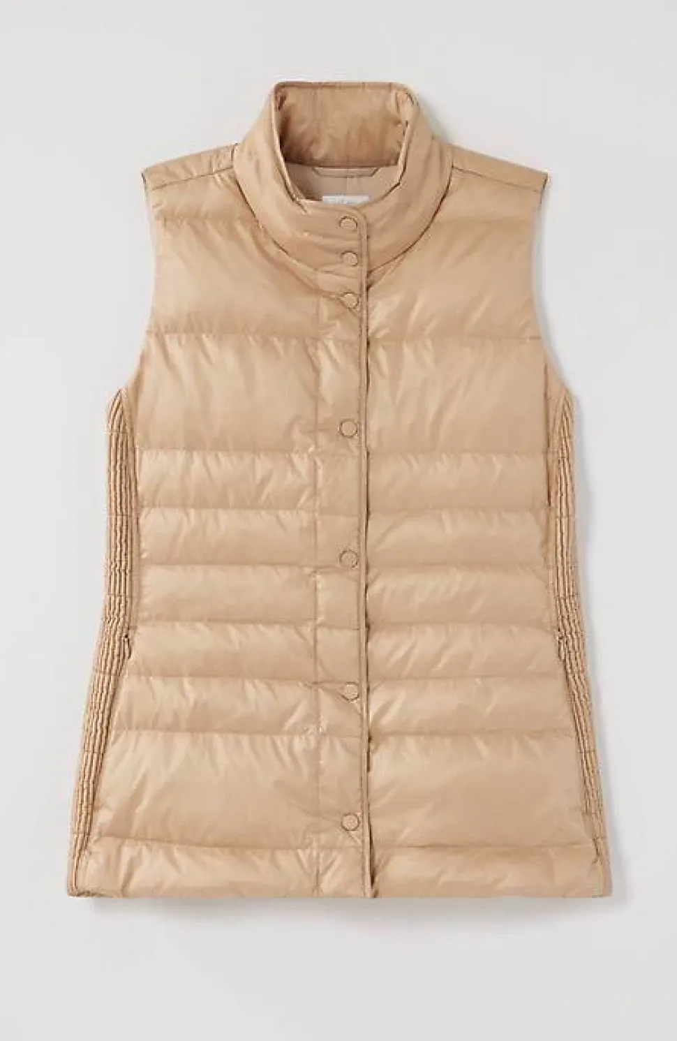 Quilted U0026 Smocked Down Puffer Vest | Jjill
