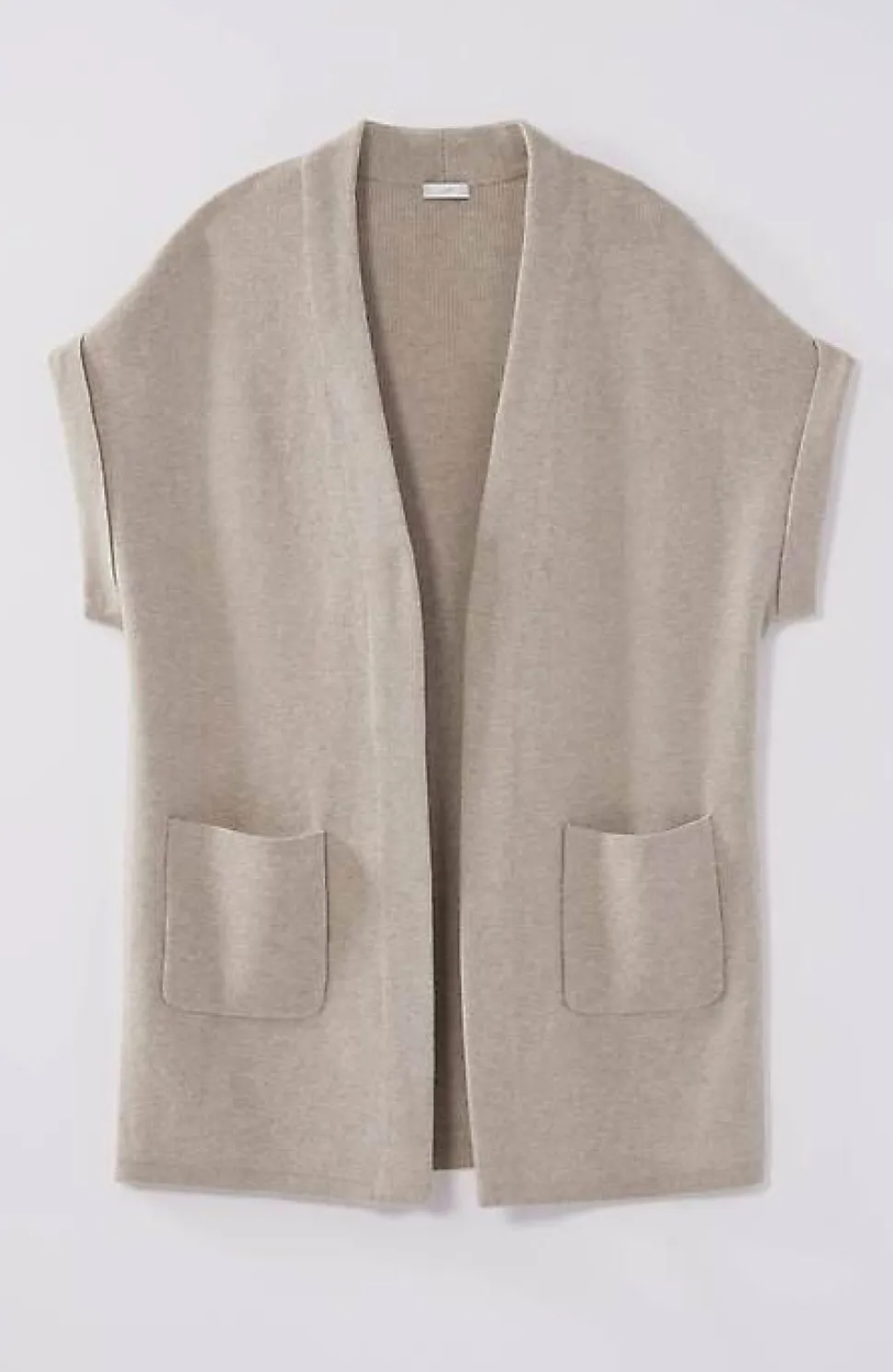 Ribbed Gilet Cardi | Jjill