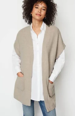 Ribbed Gilet Cardi | Jjill