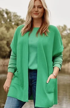 Ribbed Gilet Cardi | Jjill