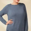 Ribbed Side-Slit Sweater-Tunic | Jjill