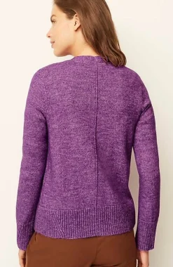 Ribbed-Trim Button-Front Cardi | Jjill
