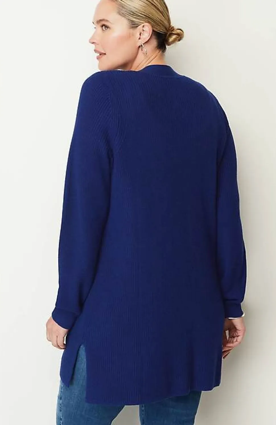 Rib-Textured Cardi | Jjill