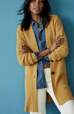 Rib-Textured Cardi | Jjill