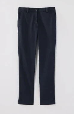 Sateen Slim-Leg Pants | Jjill