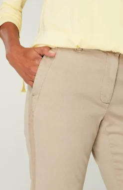 Sateen Slim-Leg Pants | Jjill