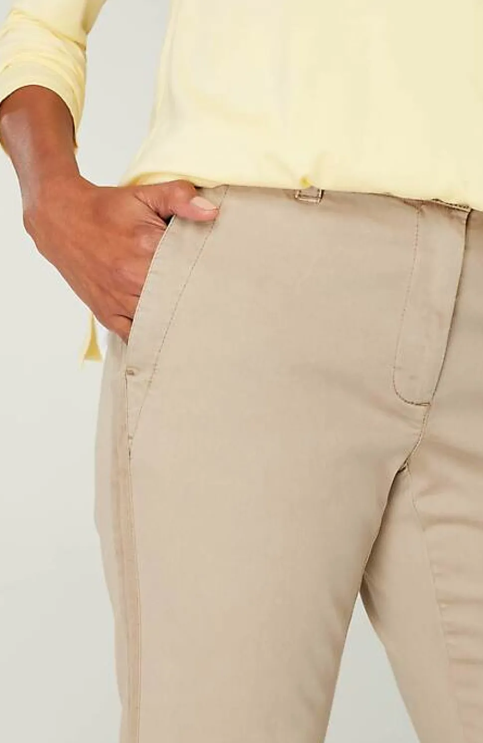 Sateen Slim-Leg Pants | Jjill