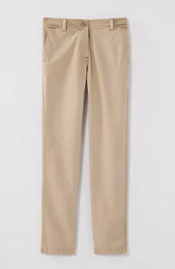 Sateen Slim-Leg Pants | Jjill