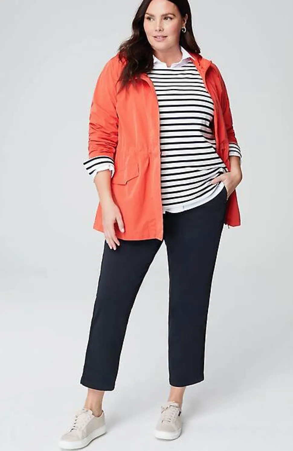 Sateen Slim-Leg Pants | Jjill