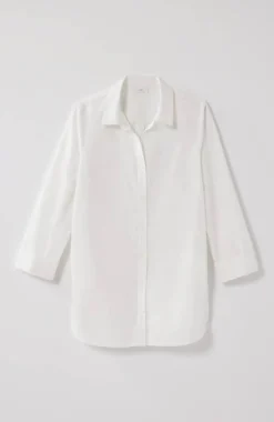 Side-Button Stepped-Hem Tunic | Jjill
