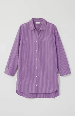 Side-Button Stepped-Hem Tunic | Jjill