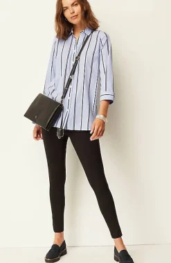 Side-Button Stepped-Hem Tunic | Jjill
