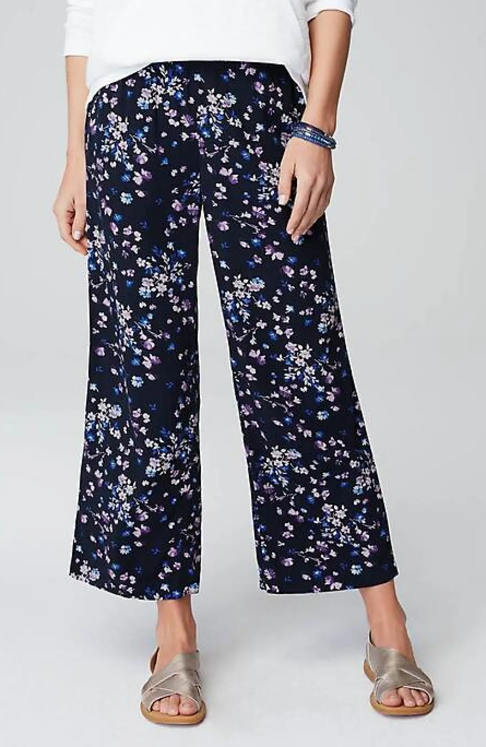 Silky-Soft Full-Leg Crops | Jjill