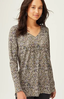 Simply Supima® Side-Slit Tunic | Jjill