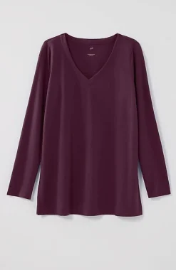 Simply Supima® Side-Slit Tunic | Jjill
