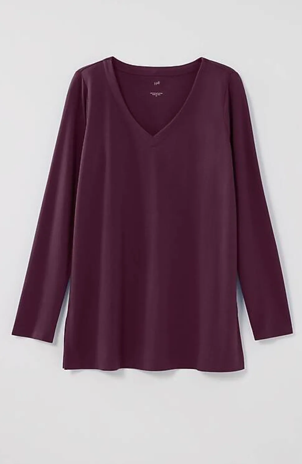 Simply Supima® Side-Slit Tunic | Jjill