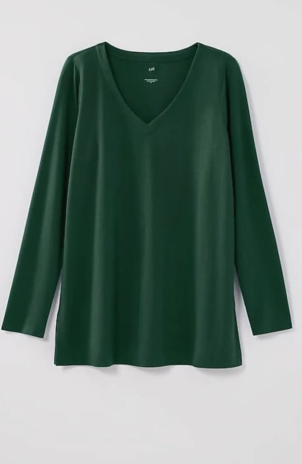 Simply Supima® Side-Slit Tunic | Jjill