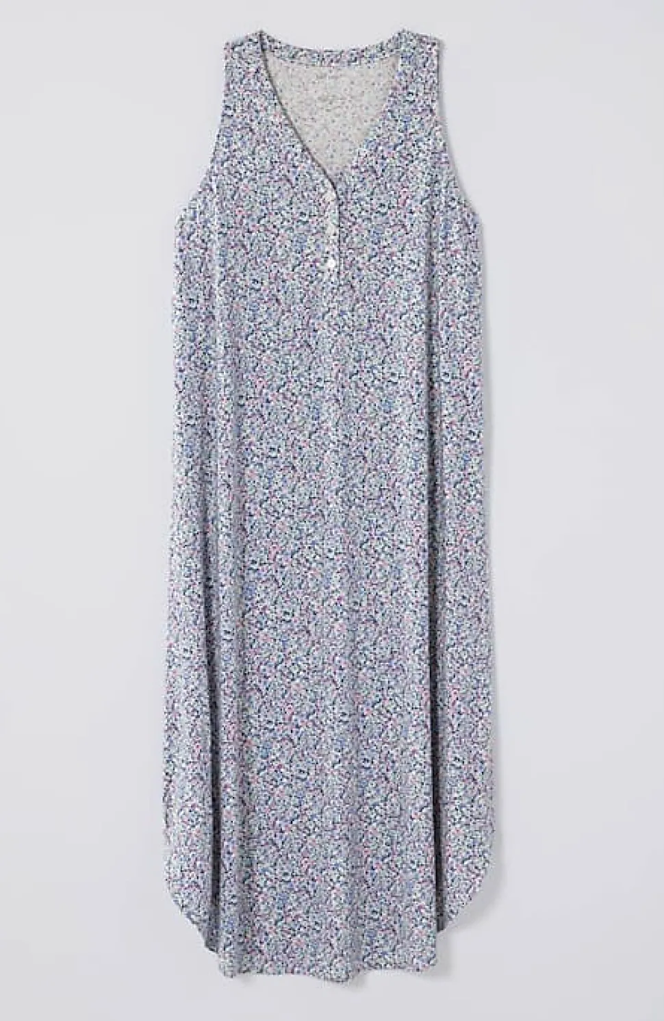 Sleep Ultrasoft Henley Gown | Jjill