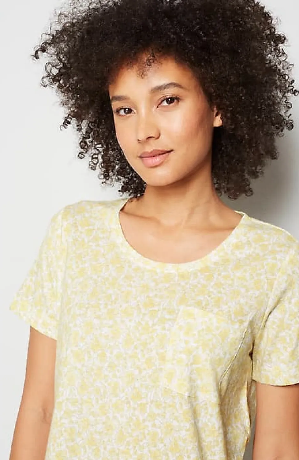 Sleep Ultrasoft Patch-Pocket Gown | Jjill