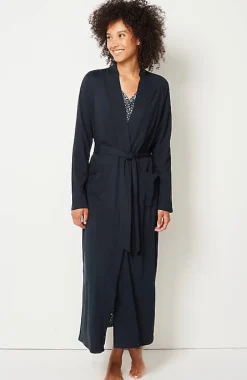 Sleep Ultrasoft Patch-Pocket Robe | Jjill