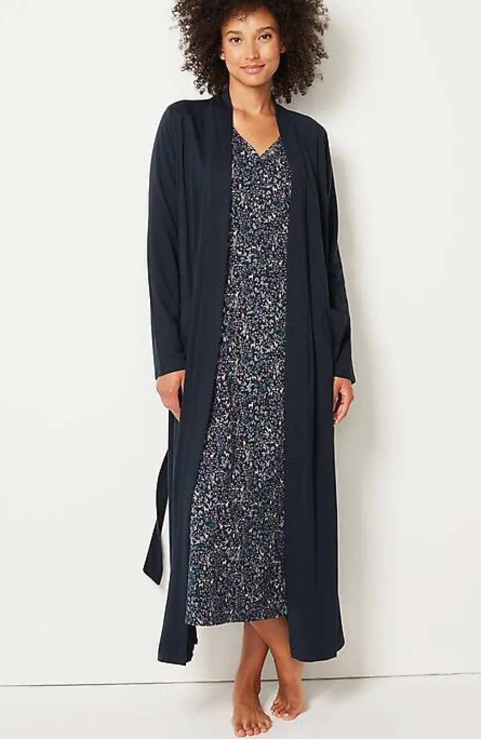 Sleep Ultrasoft Patch-Pocket Robe | Jjill