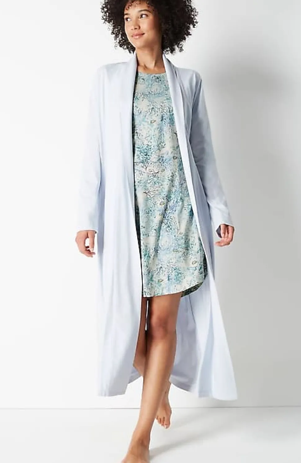 Sleep Ultrasoft Patch-Pocket Gown | Jjill
