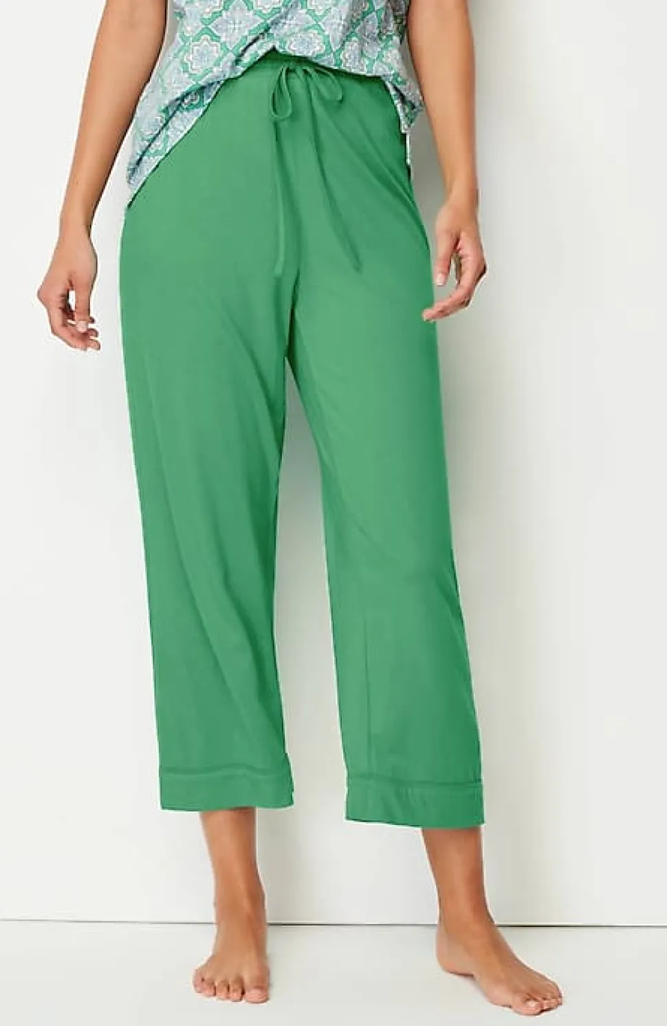 Sleep Ultrasoft Piped Crops | Jjill