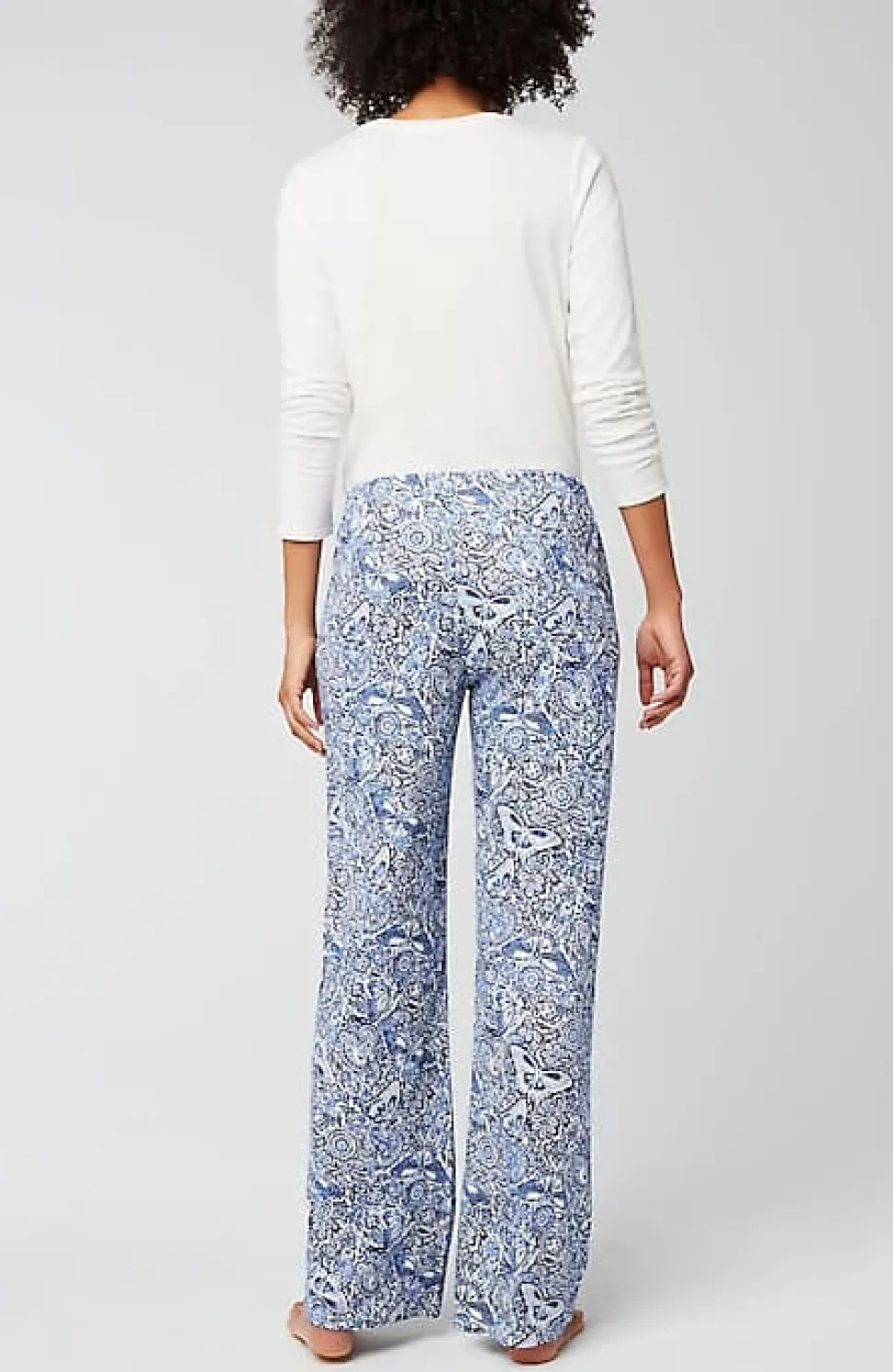 Sleep Ultrasoft Relaxed Full-Leg Pants | Jjill