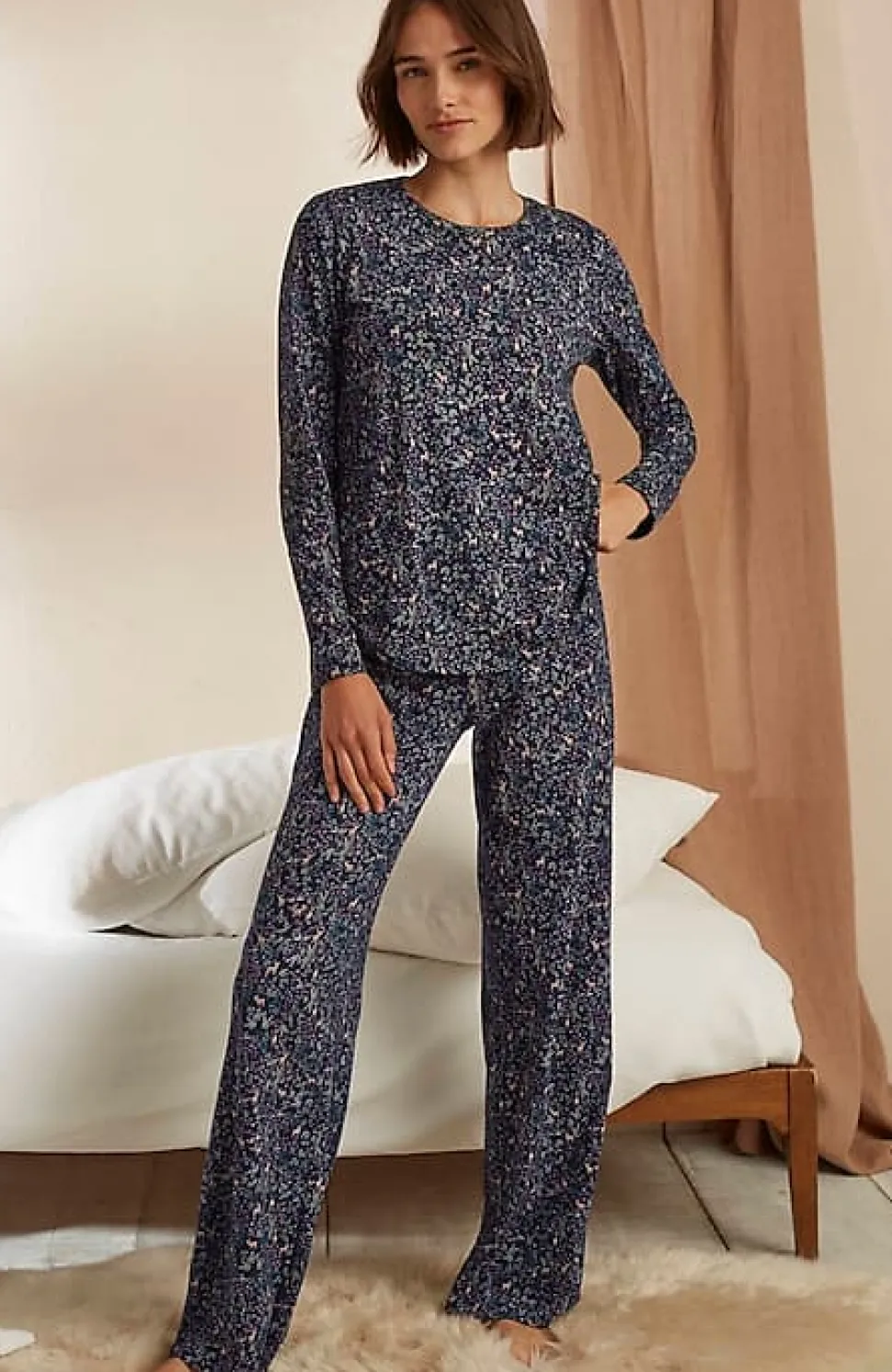 Sleep Ultrasoft Relaxed Full-Leg Pants | Jjill