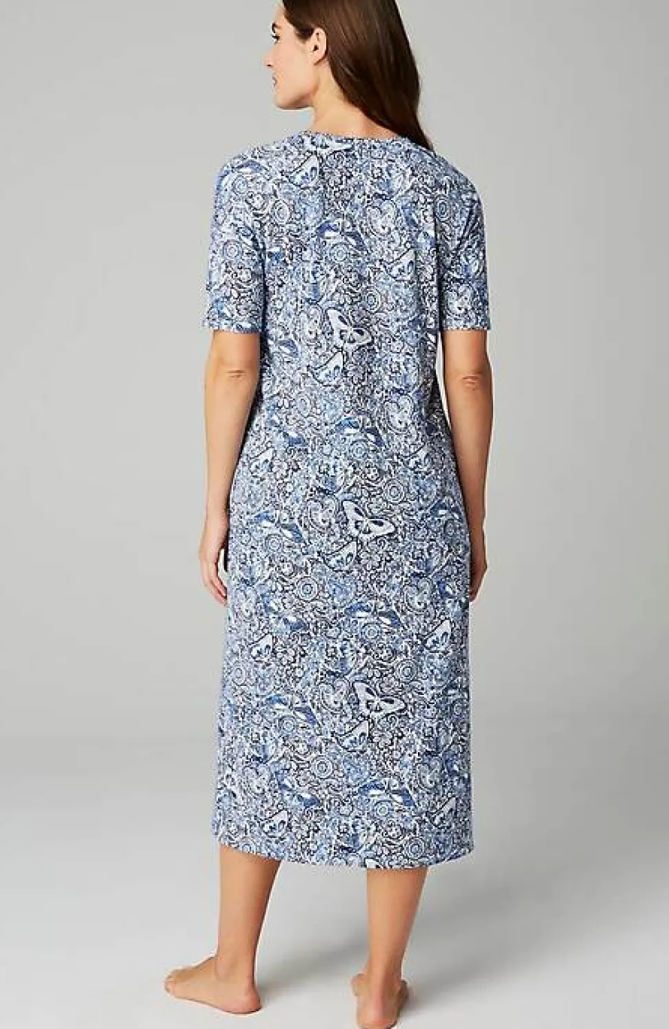 Sleep Ultrasoft Relaxed Long Gown | Jjill