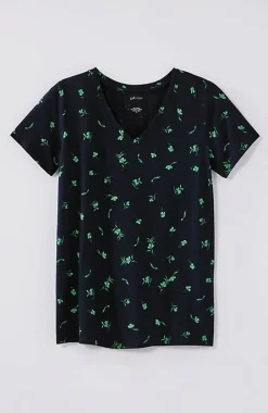 Sleep Ultrasoft V-Neck Tee | Jjill