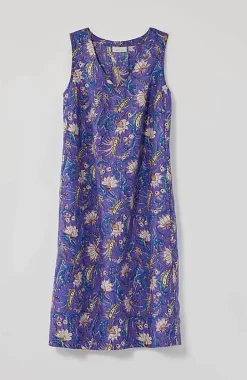 Sleeveless Linen Dress | Jjill