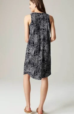 Sleeveless V-Neck Knit Dress | Jjill