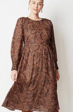 Smocked Midi Dress | Jjill