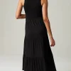 Smocked Tiered Midi Dress | Jjill
