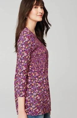 Smocked-Bodice Tunic | Jjill