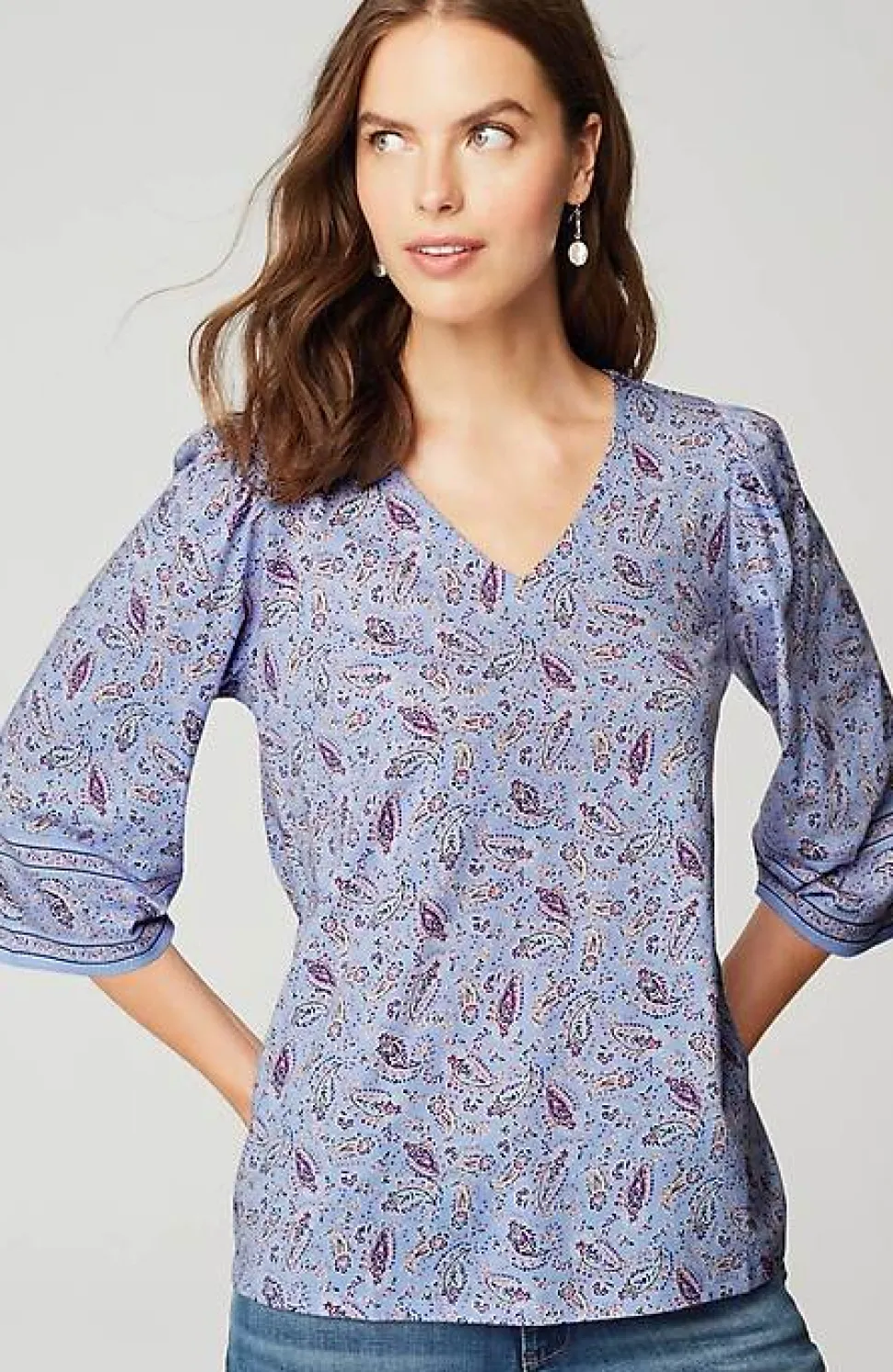Soft U0026 Light Knit Top | Jjill