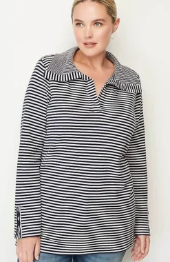 Soft-Knit Collared Tunic | Jjill