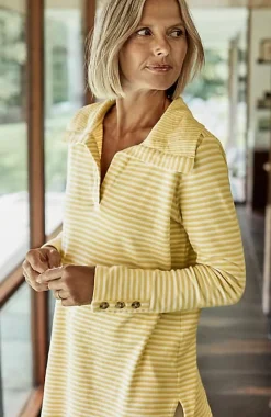 Soft-Knit Collared Tunic | Jjill